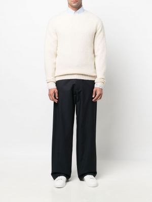 Sweter wełniany Mackintosh biały