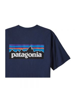 Koszulka Patagonia niebieska