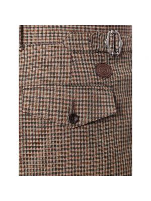 Pantalones chinos de lana Gucci marrón