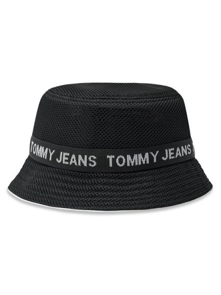 Sportinio stiliaus kepurė su snapeliu Tommy Jeans juoda