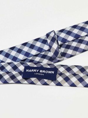 Клетчатый галстук Harry Brown
