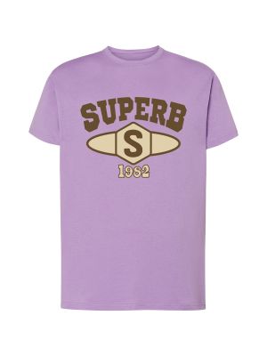 Majica kratki rukavi Superb 1982 ljubičasta
