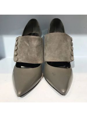 Calzado de cuero Balmain Pre-owned gris