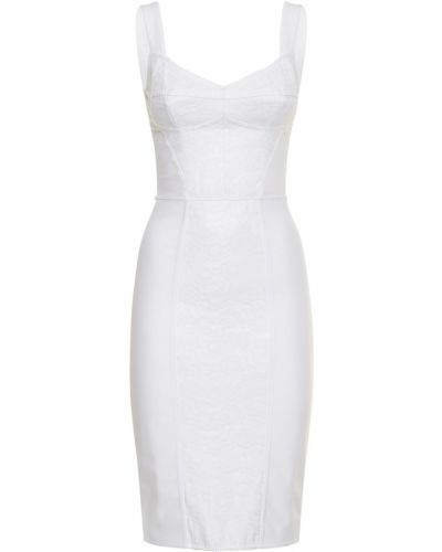 Mini šaty Dolce & Gabbana - Bílá
