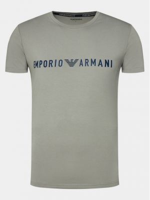 Priliehavé tričko Emporio Armani Underwear sivá