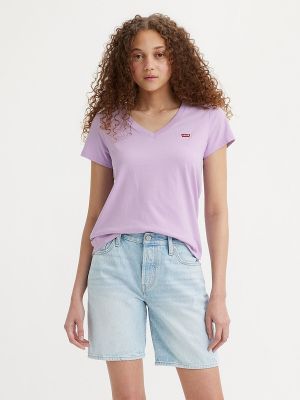 Camiseta manga corta Levi's violeta