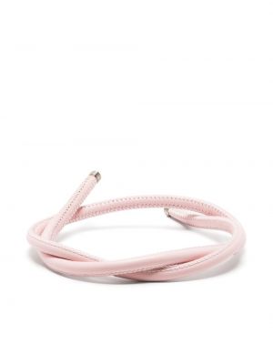 Lær armbånd De Grisogono rosa