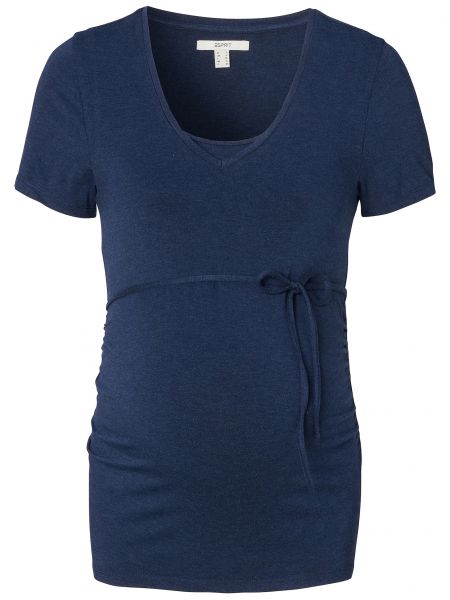 Tričko Esprit Maternity modrá