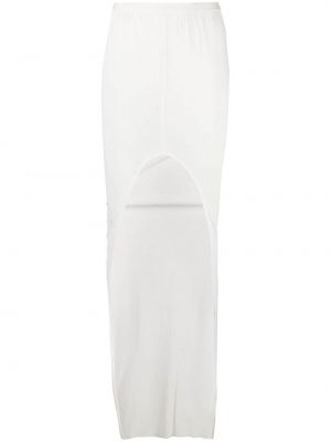Spódnica ołówkowa Rick Owens Lilies - Biały