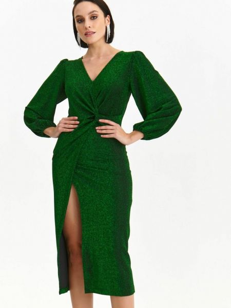Коктейльное платье Top Secret зеленое