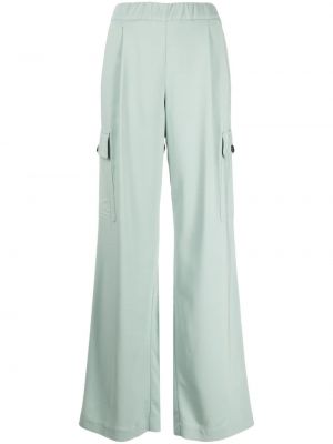 Карго панталони от джърси Lorena Antoniazzi зелено