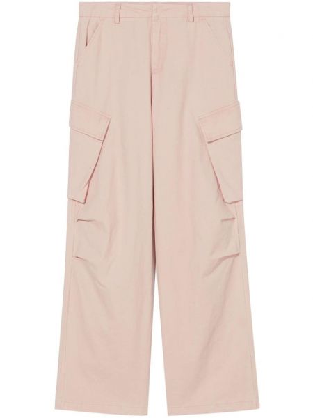 Плисирани карго панталони B+ab розово