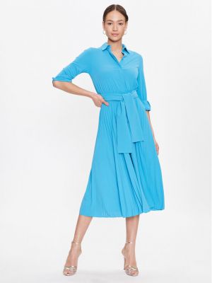 Φόρεμα σε στυλ πουκάμισο Marella μπλε