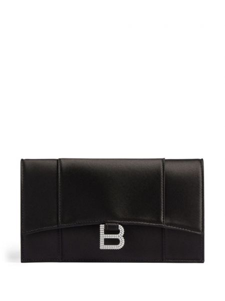 Listová kabelka Balenciaga čierna