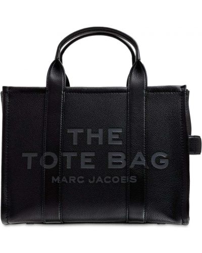 Bőr bevásárlótáska Marc Jacobs (the) fekete