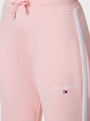 Спортивные штаны Tommy Jeans розовые