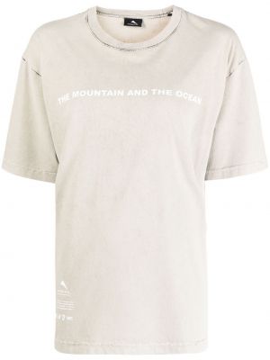T-shirt avec imprimé slogan à imprimé Mauna Kea