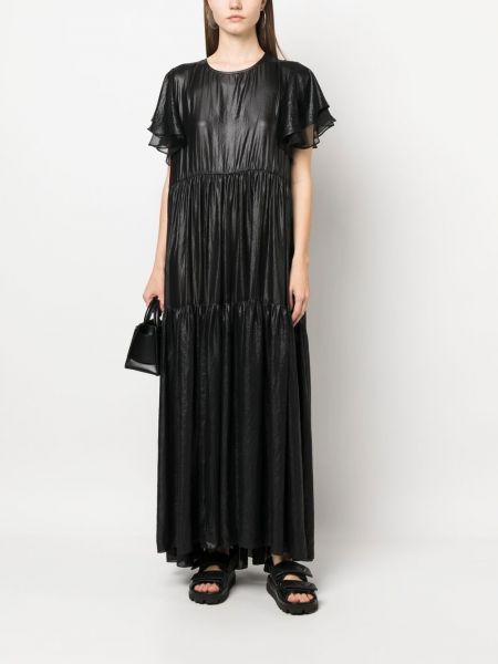 Minikleid mit drapierungen Parlor schwarz
