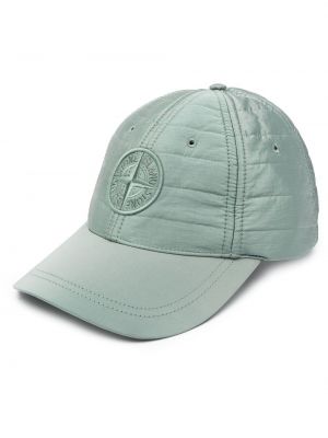 Brodert cap Stone Island grønn