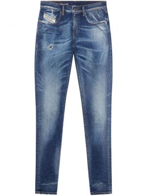 Skinny jeans Diesel blå