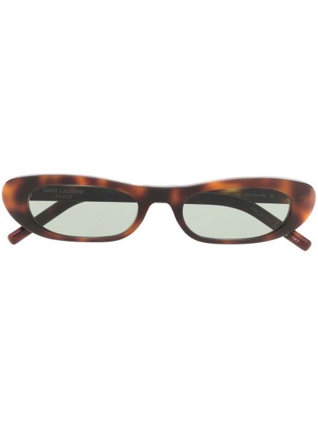 Glasögon Saint Laurent Eyewear brun