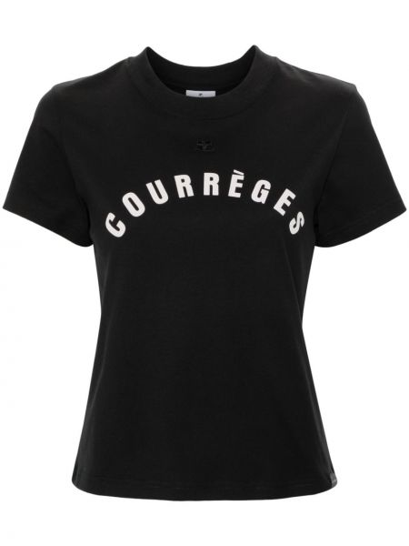 Памучна тениска Courreges