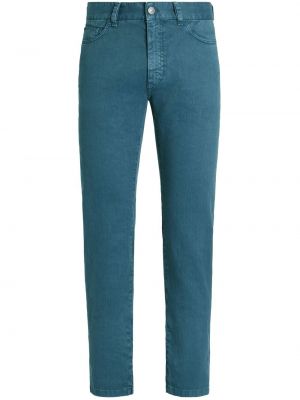 Slim fit skinny jeans Zegna blau