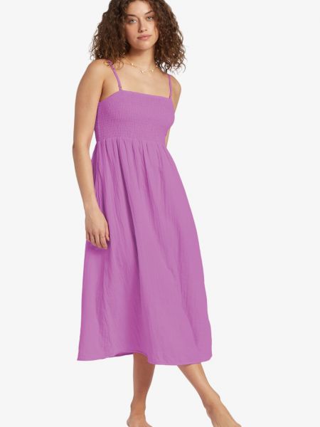 Фиолетовое платье миди Billabong