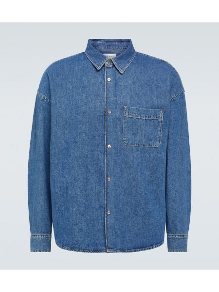 Chemise en jean Frame bleu