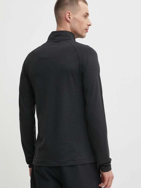 Tricou cu mânecă lungă cu mâneci lungi New Balance negru