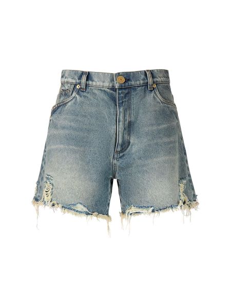 Denimshorts Balmain blå