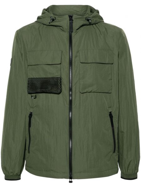 Duga jakna s kapuljačom Duvetica zelena