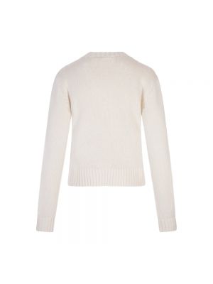 Sweter bawełniany Ralph Lauren biały