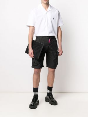 Cargo shorts mit print Off-white