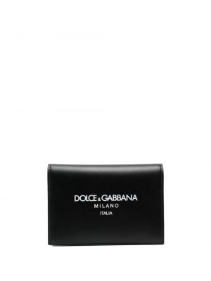 Portofel cu imagine Dolce & Gabbana negru