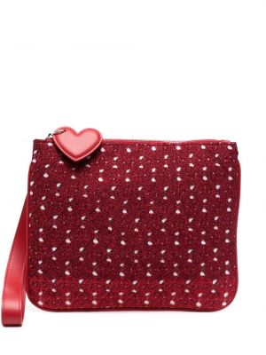 Плетени чанта тип „портмоне“ Missoni червено