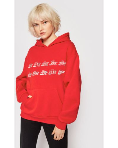 Sweat oversize Local Heroes rouge