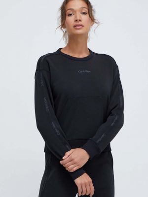 Bluza dresowa Calvin Klein Performance czarna