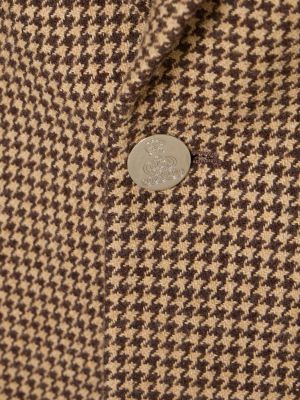 Tviid houndstooth-mustriga jakk Ralph Lauren Collection