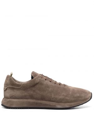 Semsket skinn sneakers Officine Creative