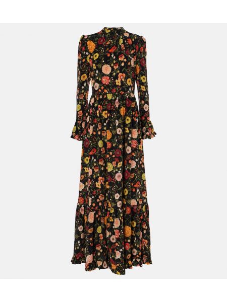 Floral silke dress La Doublej