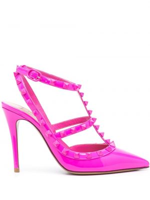 Pantofi cu toc Valentino Garavani roz
