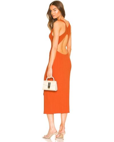 Šaty Michael Costello, oranžová