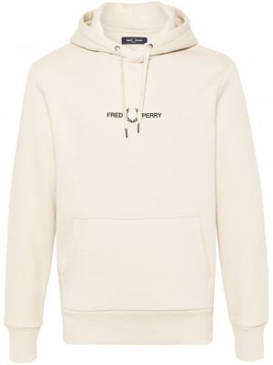 Jersey hoodie mit print Fred Perry