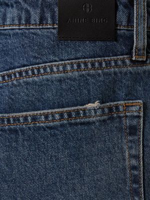 Puuvillased teksariidest lühikesed püksid Anine Bing sinine