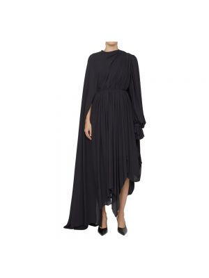 Sukienka asymetryczna Balenciaga czarna