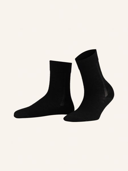 Ponožky z merino vlny Wolford černé