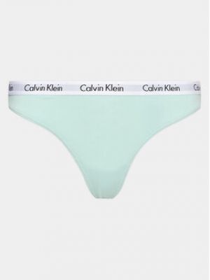 Kalhotky string Calvin Klein Underwear zelené