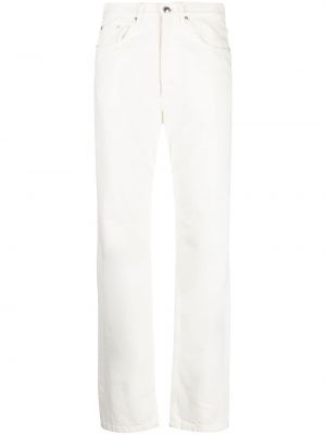 Straight leg jeans a vita alta A.p.c. bianco