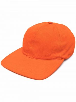 Cappello con visiera Jil Sander arancione